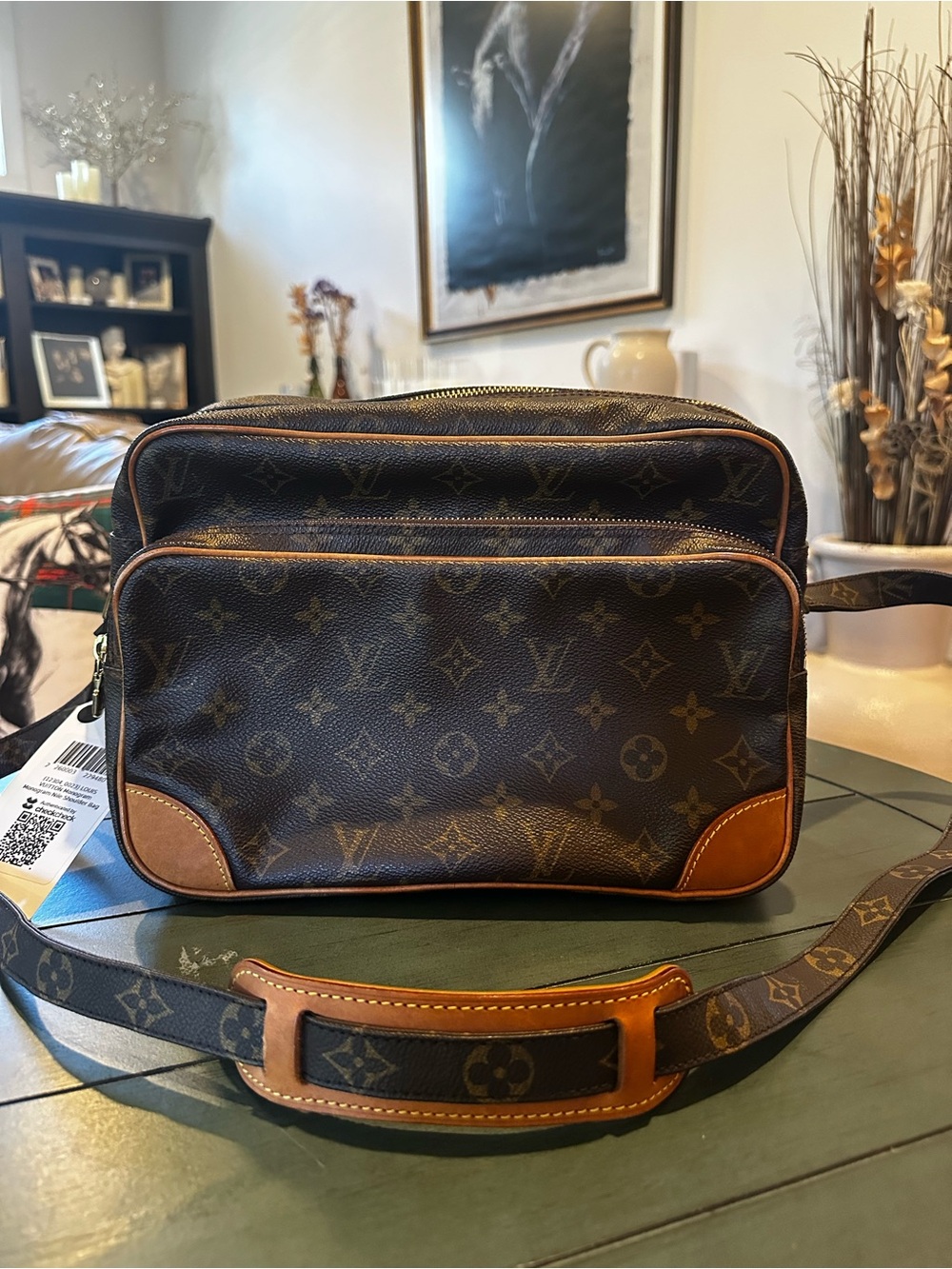 Louis Vuitton Brown Monogram Canvas Crossbody Bag